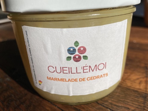 Confiture de citrons cédrat PPR