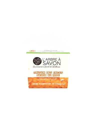 Savon Trésor des Incas - Miel et à la cire d'abeille - sans huiles essentielles PPR