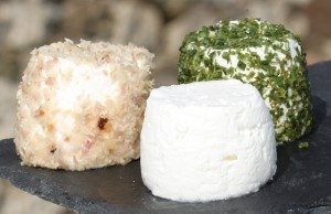 Crottin de chèvre frais aux fleurs PPR